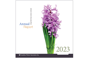 Flower Annual Report Cover